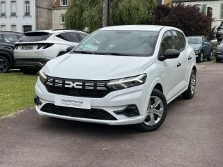 62360 : Hyundai Boulogne-sur-Mer - Garage Du Château - DACIA SANDERO Essential - SANDERO III - Blanc - Boîte manuelle - Essence sans plomb