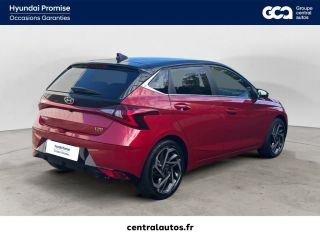 69340 : Hyundai Lyon Ouest - Groupe Central Autos - HYUNDAI i20 Creative - i20 III - Rouge - Automate sequentiel - Essence sans plomb