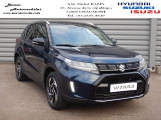 52000 : Hyundai Chaumont - Garage Michel Bazin - SUZUKI Vitara - Vitara - So&#039;Color Ice Grayish Blue/Black métal - Transmission intégrale - Essence/Micro-Hybride