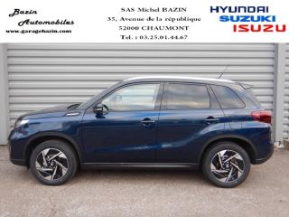 52000 : Hyundai Chaumont - Garage Michel Bazin - SUZUKI Vitara - Vitara - So&#039;Color Ice Grayish Blue/Black métal - Transmission intégrale - Essence/Micro-Hybride