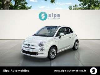 33110 : Hyundai Bordeaux Nord Le Bouscat - Sipa Automobiles - FIAT 500C SERIE 8 EURO 6D-TEMP Dolcevita Hybrid - 500 II - Blanc - Boîte manuelle - Essence sans plomb