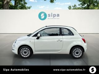 33110 : Hyundai Bordeaux Nord Le Bouscat - Sipa Automobiles - FIAT 500C SERIE 8 EURO 6D-TEMP Dolcevita Hybrid - 500 II - Blanc - Boîte manuelle - Essence sans plomb