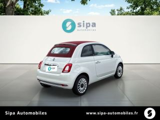 33110 : Hyundai Bordeaux Nord Le Bouscat - Sipa Automobiles - FIAT 500C SERIE 8 EURO 6D-TEMP Dolcevita Hybrid - 500 II - Blanc - Boîte manuelle - Essence sans plomb