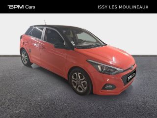 92130 : Hyundai ISSY-LES-MOULINEAUX - ELLIPSE AUTOMOBILES - HYUNDAI i20 - i20 - Passion Red/Toit rétro Phantom Black - Traction - Essence