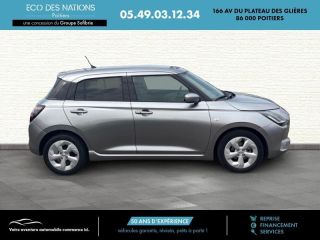 86000 : Hyundai Poitiers - Eco des Nations - SUZUKI Swift - Swift - Premium Silver Metal - Traction - Essence/Micro-Hybride