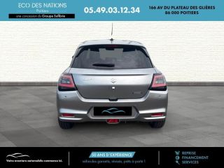 86000 : Hyundai Poitiers - Eco des Nations - SUZUKI Swift - Swift - Premium Silver Metal - Traction - Essence/Micro-Hybride