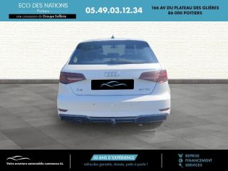 86000 : Hyundai Poitiers - Eco des Nations - AUDI A3 Sportback - A3 Sportback - Blanc - Traction - Diesel