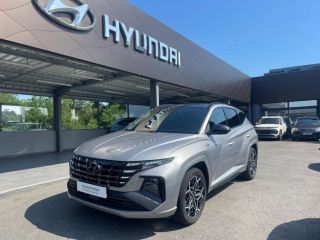 64100 : Hyundai Bayonne - Oceanic Auto - HYUNDAI Tucson - Tucson - Shimmering Silver Métal - Traction - Hybride : Essence/Electrique