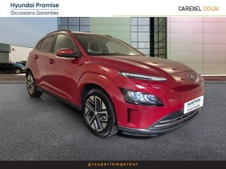 59187 : Hyundai Douai - Groupe Lempereur - HYUNDAI Kona - Kona - Sunset Red Métal - Traction - Electrique