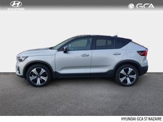 44600 : Hyundai Saint-Nazaire - Pacific Cars - VOLVO C40 - C40 - Argent Aurore Métallisé - Transmission intégrale - Electrique