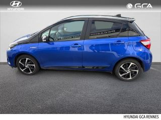 35510 : Hyundai Rennes - GCA - TOYOTA Yaris - Yaris - Bi-ton bleu nebula / toit noir - Traction - Hybride : Essence/Electrique