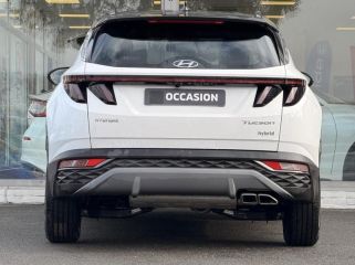 57200 : Hyundai Sarreguemines - Theobald Automobiles - HYUNDAI Tucson - Tucson - Serenity White Métal/Toit/rétros Black - Traction - Hybride : Essence/Electrique
