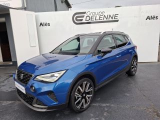30100 : Hyundai Alès - Auto Hall - SEAT ARONA FR - ARONA - Bleu - Automate sequentiel - Essence sans plomb