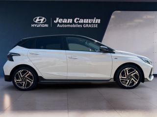 06130 : Hyundai Grasse - Garage Jean Cauvin - HYUNDAI i20 N Line Creative - i20 III - Blanc - Automate sequentiel - Essence sans plomb