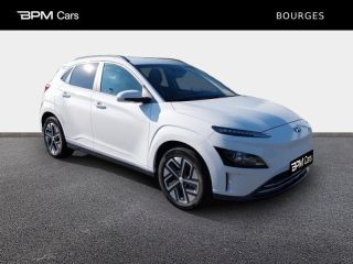 75013 : Hyundai Paris 13 - BPM Cars - HYUNDAI Kona - Kona - Serenity White Métal - Traction - Electrique