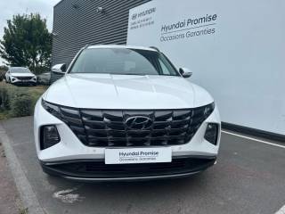 14100 : Hyundai Lisieux - Trajectoire Automobiles - HYUNDAI Tucson - Tucson - Serenity White Métal - Traction - Hybride : Essence/Electrique