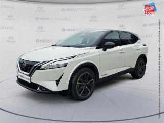 51100 : Hyundai Reims - HESS Automobile - NISSAN Qashqai - Qashqai - Blanc Lunaire Toit Noir - Traction - Hybride : Essence/Electrique