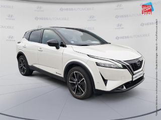 51100 : Hyundai Reims - HESS Automobile - NISSAN Qashqai - Qashqai - Blanc Lunaire Toit Noir - Traction - Hybride : Essence/Electrique