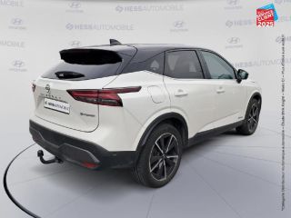 51100 : Hyundai Reims - HESS Automobile - NISSAN Qashqai - Qashqai - Blanc Lunaire Toit Noir - Traction - Hybride : Essence/Electrique