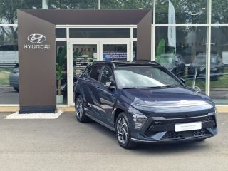 77240 : Hyundai Melun - CAP FOURNIER - HYUNDAI KONA N Line Executive - KONA II - Bleu - Automate sequentiel - Essence / Courant électrique