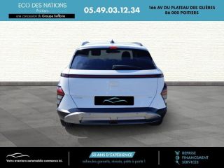 86000 : Hyundai Poitiers - Eco des Nations - HYUNDAI Kona - Kona - Atlas White - Traction - Hybride : Essence/Electrique