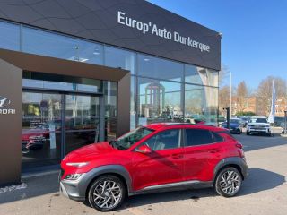59640 : Hyundai Dunkerque - Europ&#039;Auto - HYUNDAI Kona - Kona - Pulse Red Métal - Traction - Hybride : Essence/Electrique
