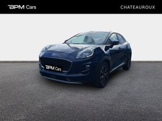 36000 : Hyundai Châteauroux - BPM Cars - FORD Puma - Puma - Fashion Bleu Island Métallisée - Traction - Essence/Bioethanol