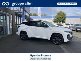 65000 : Hyundai Tarbes i-AUTO - HYUNDAI Tucson - Tucson - Serenity White Métal - Traction - Hybride : Essence/Electrique