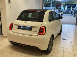 04100 : Hyundai Manosque - Pedinielli - FIAT 500C NOUVELLE Icône - 500 III - Bossanova White - Automate à fonct. Continu - Courant électrique