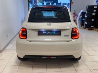 04100 : Hyundai Manosque - Pedinielli - FIAT 500C NOUVELLE Icône - 500 III - Bossanova White - Automate à fonct. Continu - Courant électrique