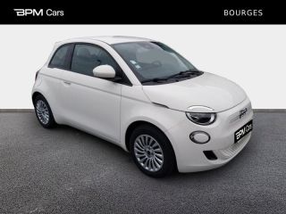 18230 : Hyundai Bourges - BPM Cars - FIAT 500 - 500 - Blanc - Traction - Electrique