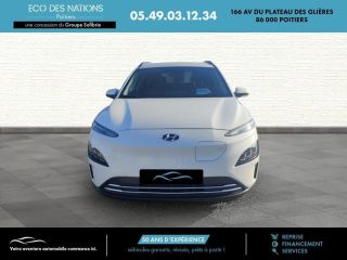 86000 : Hyundai Poitiers - Eco des Nations - HYUNDAI Kona - Kona - Blanc - Traction - Electrique