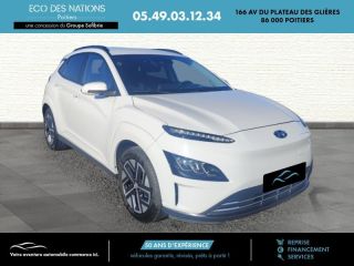86000 : Hyundai Poitiers - Eco des Nations - HYUNDAI Kona - Kona - Blanc - Traction - Electrique