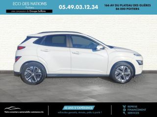 86000 : Hyundai Poitiers - Eco des Nations - HYUNDAI Kona - Kona - Blanc - Traction - Electrique