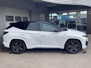 21300 : Hyundai Dijon - Privilège Automobiles - HYUNDAI TUCSON N Line Executive - TUCSON IV - BLANC - Automate sequentiel - Diesel
