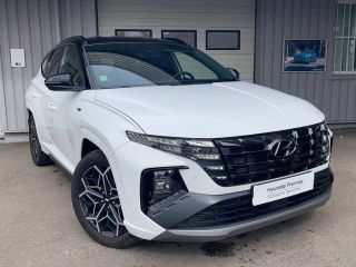 21300 : Hyundai Dijon - Privilège Automobiles - HYUNDAI TUCSON N Line Executive - TUCSON IV - BLANC - Automate sequentiel - Diesel