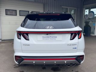 21300 : Hyundai Dijon - Privilège Automobiles - HYUNDAI TUCSON N Line Executive - TUCSON IV - BLANC - Automate sequentiel - Diesel
