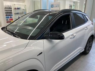 75013 : Hyundai Paris 13 - Bayard Automobiles - HYUNDAI Kona - Kona - Atlas White/Toit/rétros Black - Traction - Essence/Micro-Hybride