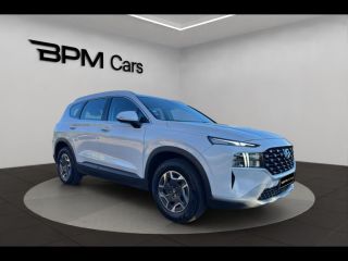 45200 : Hyundai Montargis - BPM Cars - HYUNDAI Santa Fe - Santa Fe - Glacier White Métal - Traction - Hybride : Essence/Electrique