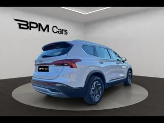 45200 : Hyundai Montargis - BPM Cars - HYUNDAI Santa Fe - Santa Fe - Glacier White Métal - Traction - Hybride : Essence/Electrique