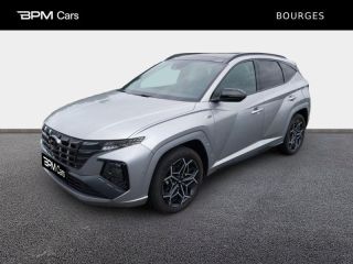18230 : Hyundai Bourges - BPM Cars - HYUNDAI Tucson - Tucson - Shimmering Silver Métal - Traction - Hybride : Essence/Electrique