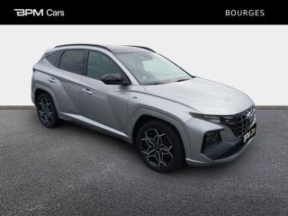 18230 : Hyundai Bourges - BPM Cars - HYUNDAI Tucson - Tucson - Shimmering Silver Métal - Traction - Hybride : Essence/Electrique
