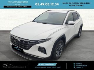 86000 : Hyundai Poitiers - Eco des Nations - HYUNDAI Tucson - Tucson - Blanc - Traction - Hybride : Essence/Electrique