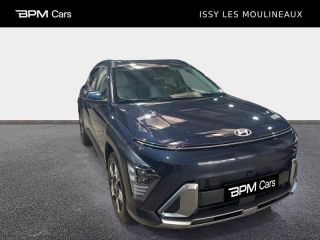 92130 : Hyundai ISSY-LES-MOULINEAUX - BPM Cars - HYUNDAI Kona - Kona - Denim Blue perlé métallisé - Traction - Hybride : Essence/Electrique