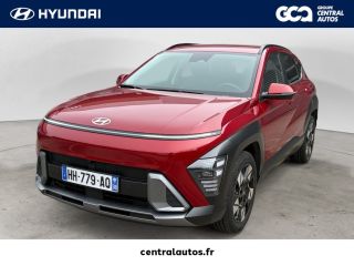 38300 : Hyundai Bourgoin-Jallieu - CENTRAL MOTOR LYON - HYUNDAI KONA Executive - KONA II - Rouge - Automate sequentiel - Essence / Courant électrique