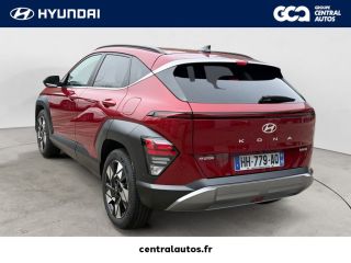 38300 : Hyundai Bourgoin-Jallieu - CENTRAL MOTOR LYON - HYUNDAI KONA Executive - KONA II - Rouge - Automate sequentiel - Essence / Courant électrique