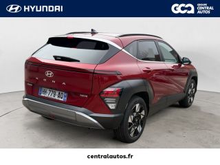 38300 : Hyundai Bourgoin-Jallieu - Groupe Central Autos - HYUNDAI KONA Executive - KONA II - Rouge - Automate sequentiel - Essence / Courant électrique