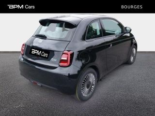 18230 : Hyundai Bourges - BPM Cars - FIAT 500 - 500 - Onyx Black pastel - Traction - Electrique