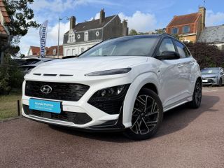 62360 : Hyundai Boulogne-sur-Mer - Garage Du Château - HYUNDAI KONA N Line Executive - KONA - Blanc - Boîte manuelle - Essence sans plomb