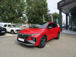 91100 : Hyundai Corbeil-Essonnes - CAP Fournier - HYUNDAI TUCSON N Line Executive - TUCSON IV - Rouge - Boîte automatique - Essence / Courant électrique